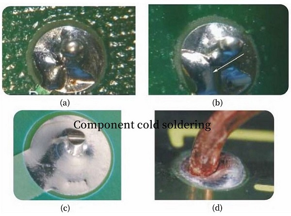 component cold soldering