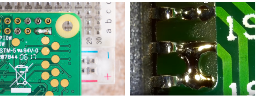 Welding bridges – Through-Hole and Surface Mount