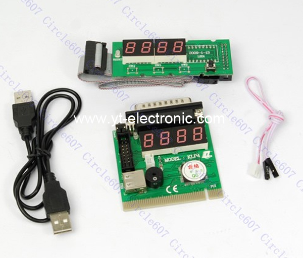 PCI Motherboard Analyzer Diagnostic POST Card 4 Digit