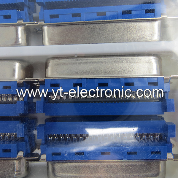 Cold-Plated contact pin blue color