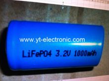 LiFeP04 3.2V 1000mAh