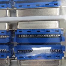Cold-Plated contact pin blue color